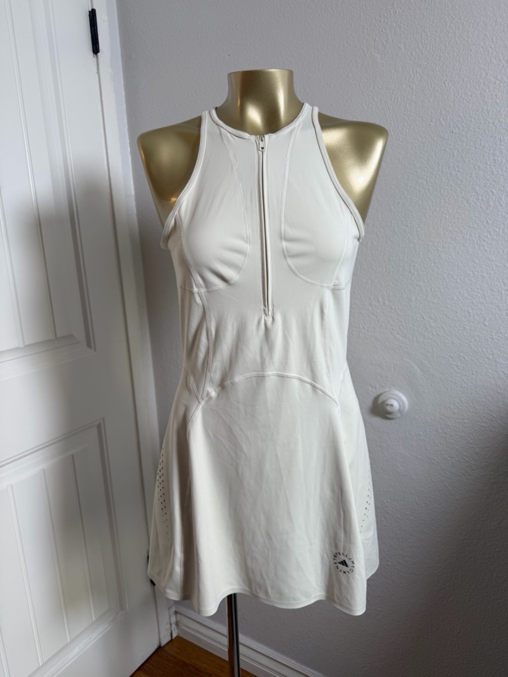 Adidas by Stella McCartney almond milk training dress S
